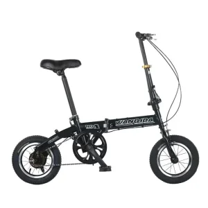 Bicicleta plegable compacta portátil