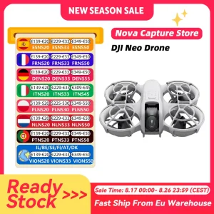 Dron DJI Neo con Cámara 4K UHD para Vuelo Autónomo, Te Sigue, Despegue desde la Palma de la Mano, Seguimiento de Objetos, Dron DJI Neo C0