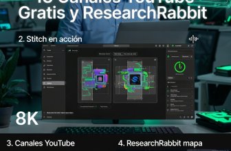 Stitch Google IA, 18 Canales YouTube Gratis y ResearchRabbit: Las 3 Noticias Tech que Están Arrasando en España Hoy – Cómo Usarlas para Ahorrar Horas y Dinero en 2026