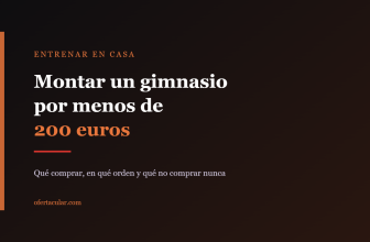 Portada del artículo sobre cómo montar un gimnasio en casa por menos de 200 euros