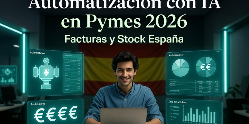 Automatización con IA en Pymes 2026: Guía Gratis para Ahorrar Horas y Dinero en Facturas y Stock