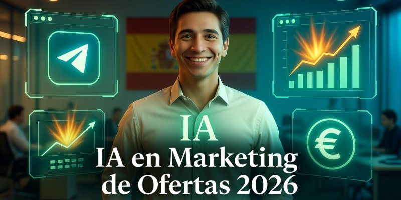 IA en Marketing de Ofertas 2026: Cómo Crear Campañas que Triplican Suscriptores de Telegram