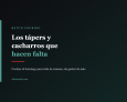 Batch cooking de septiembre: los tápers y cacharros que hacen falta (y los que no)