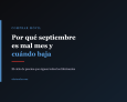 Comprar móvil en septiembre: por qué es de los peores meses y cuándo baja de precio