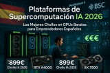 Plataformas de Supercomputación IA 2026: Los Mejores Chollos en GPUs Baratas para Emprendedores Españoles