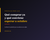 Material escolar de primaria: qué comprar en septiembre y qué conviene esperar a octubre