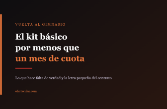 Portada del artículo sobre el kit básico para volver al gimnasio en septiembre